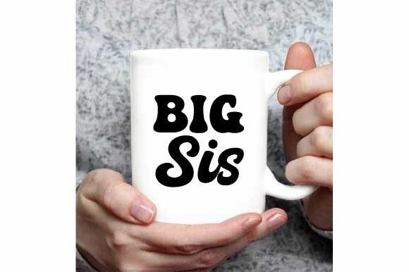 Groovy Big Sis Retro Svg: Crafts & Graphics Review