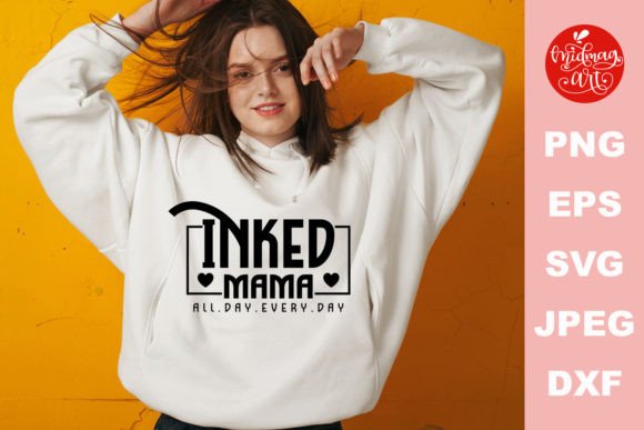Inked Mama SVG: Graphics for Crafts & Branding