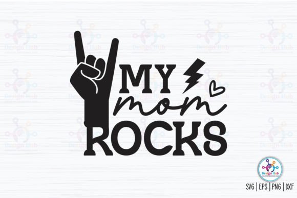 My Mom Rocks Retro SVG: Crafts & Graphics Review