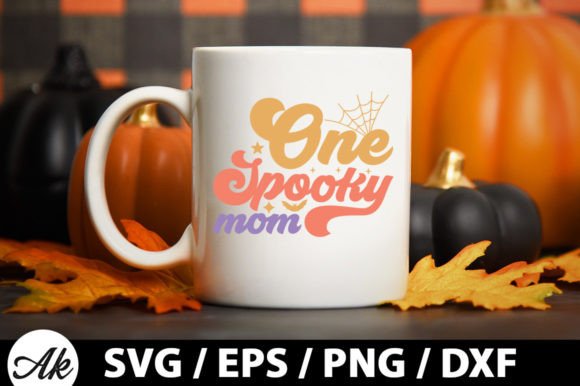One Spooky Mom Retro SVG: Crafts & Graphics Review