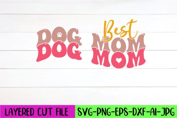 Retro Dog Mom Graphics for Crafts & Blogs