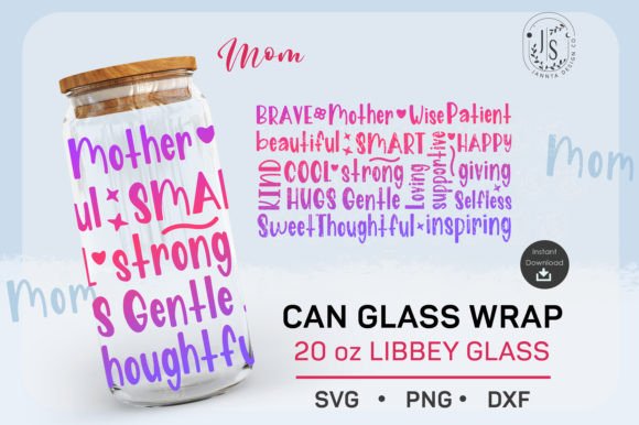 Reviewing Mom Day Can Glass Graphics for Crafts