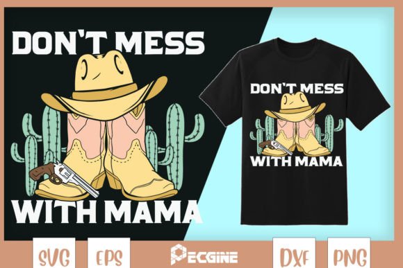 Western Mom Graphics for Bold Crafts